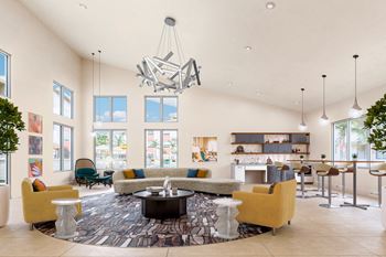 An artist  rendering of the brand new community clubhouse that will be coming soon